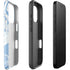 Blue Marbling iPhone 16 Pro Impact Case